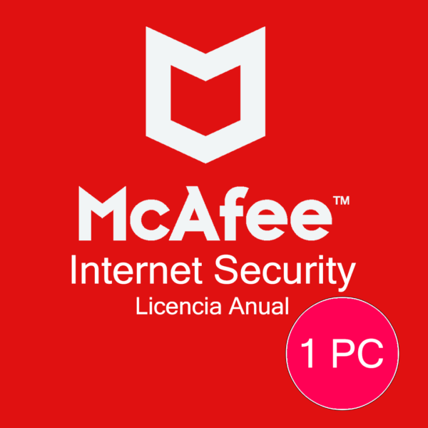 Código de activación Mcafee Internet Security 1 año