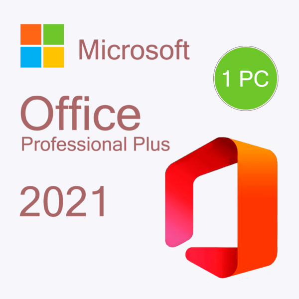 Código de activación Office 2021 Pro Plus para 1 PC