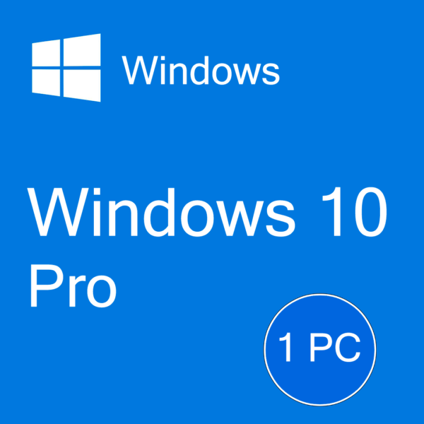 Código de activación Windows 10 Pro_  para 1 PC